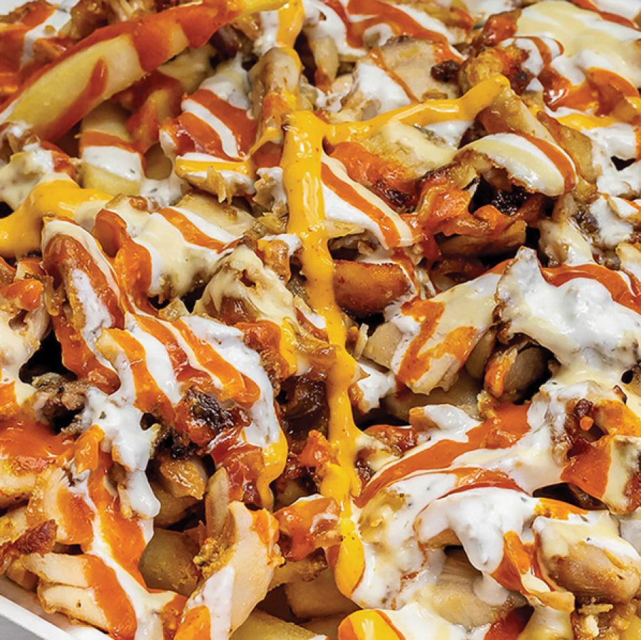 A photo of fries