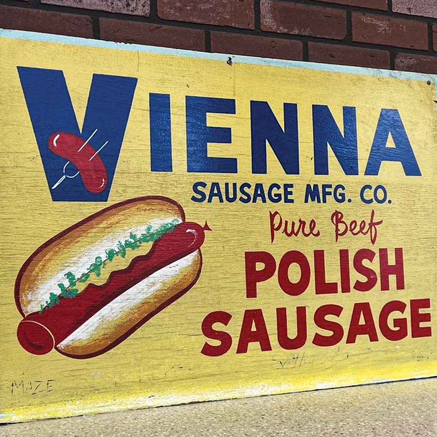 A photo of Vienna's logo