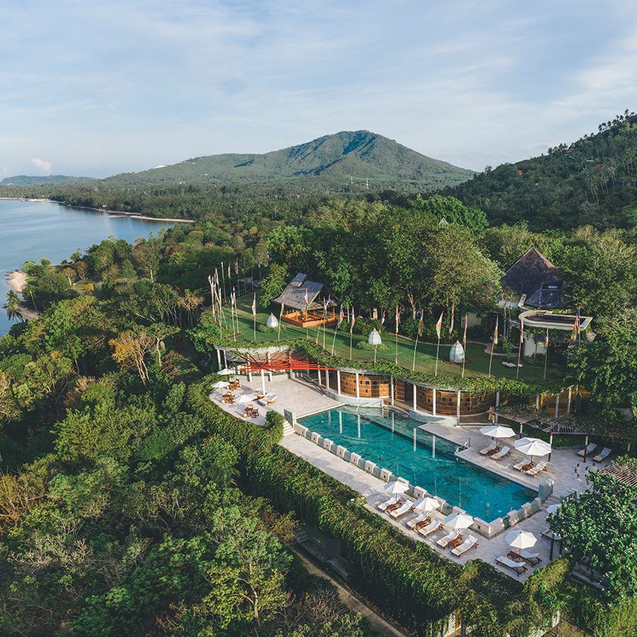An exterior view at Kamalaya