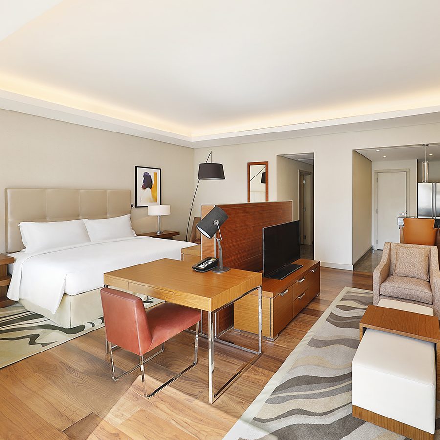Bedroom at Hilton Riyadh Hotel & Residences