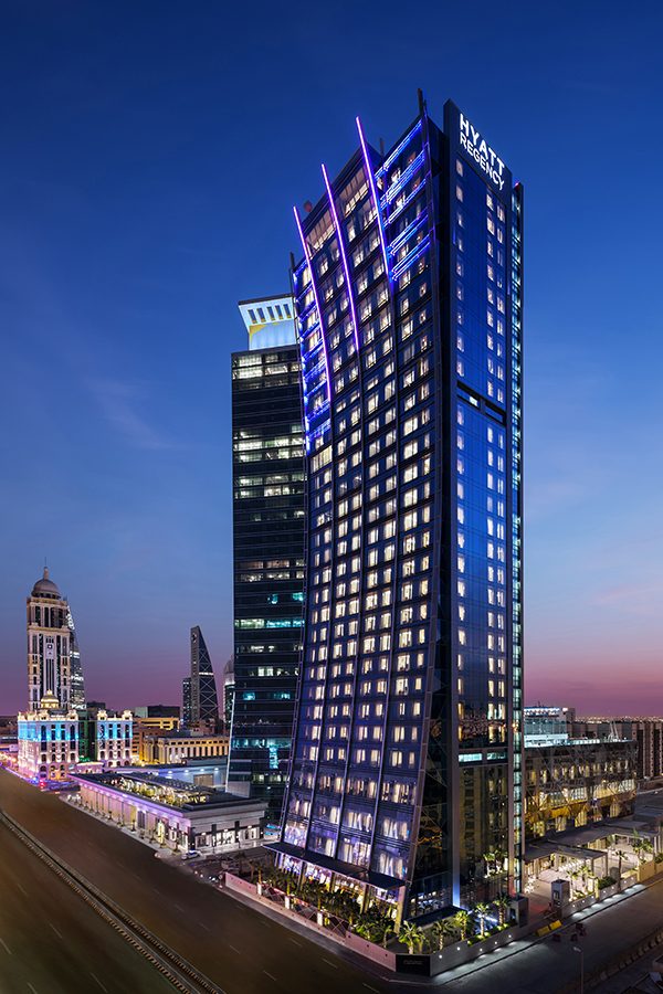 Exterior of Hyatt Regency Riyadh Olaya
