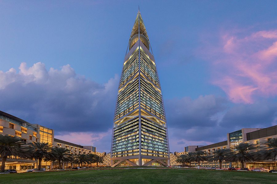 Exterior of Mandarin Oriental Al Faisaliah Riyadh