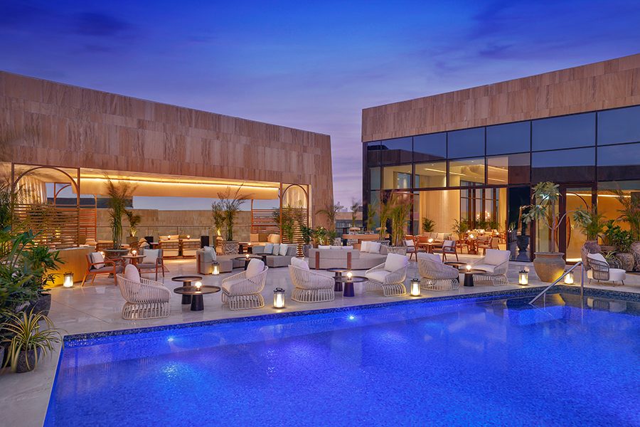 Pool at St Regis Riyadh