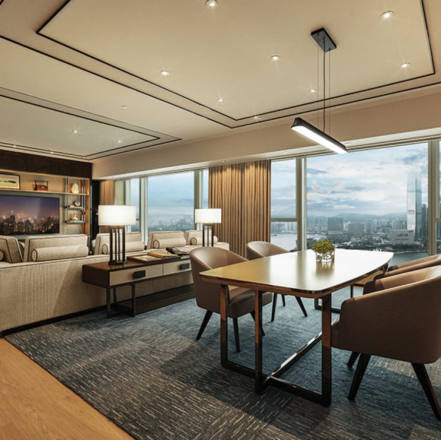 Room of Four Seasons Hotel Hong Kong