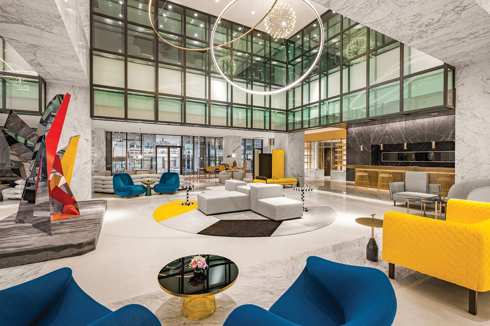 Le Méridien Taichung Hotel lobby