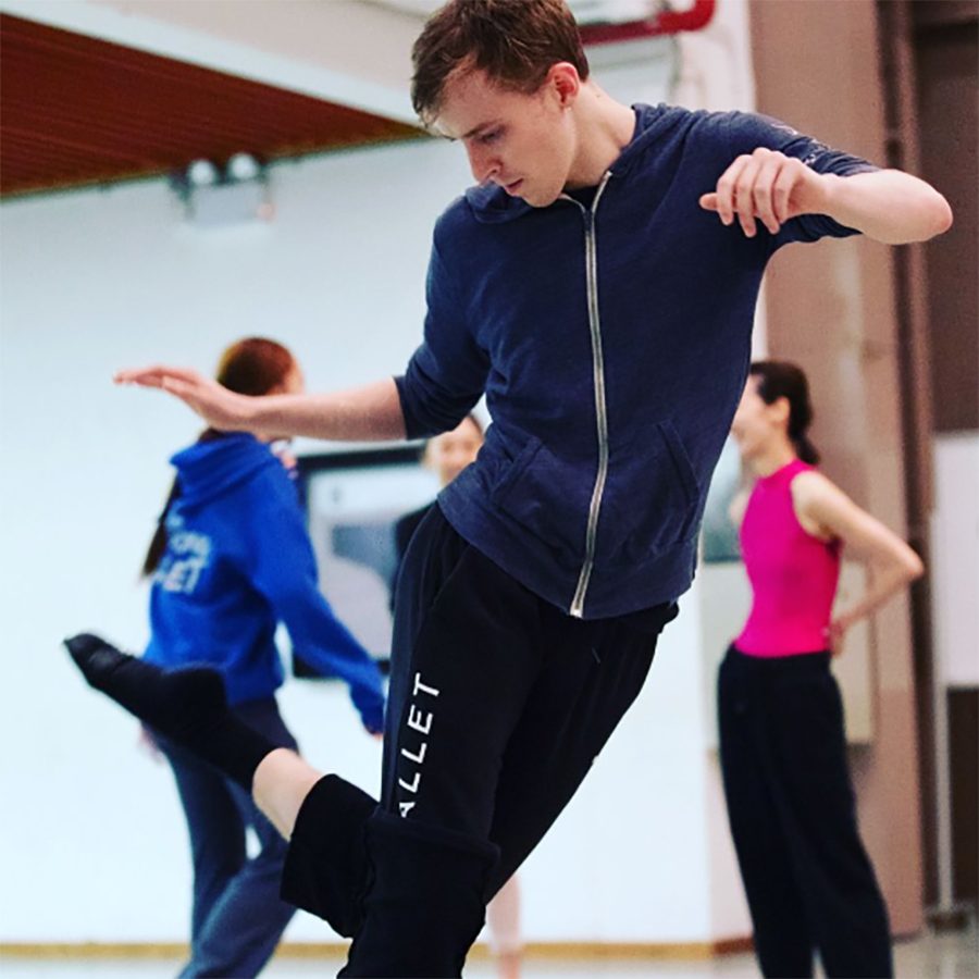 Jonathan in rehearsal