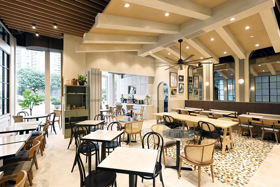 Interior of HABITU Table