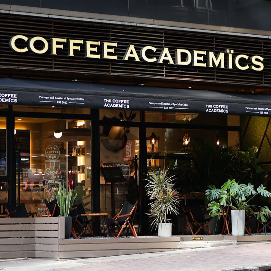 Exterior of The Coffee Academics 