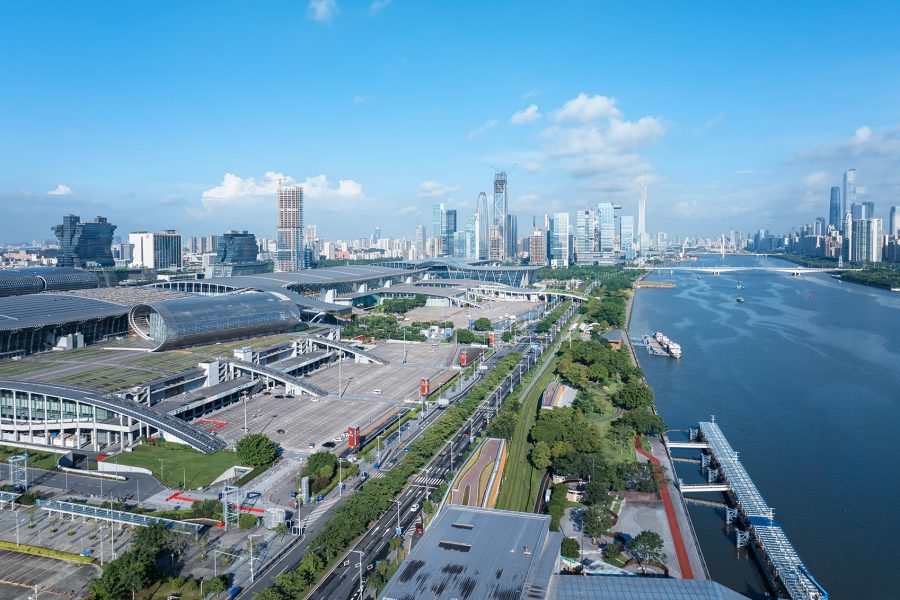 An aerial photo of Panoramic Skyline