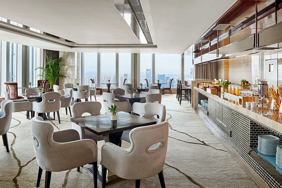 A photo of the dining area at The Westin Pazhou