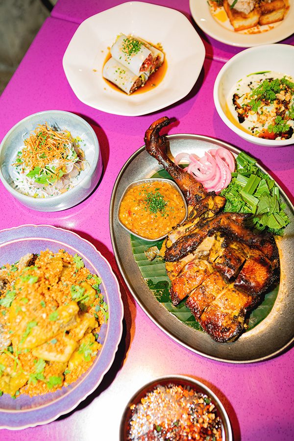 Dishes in Bastard, Shanghai