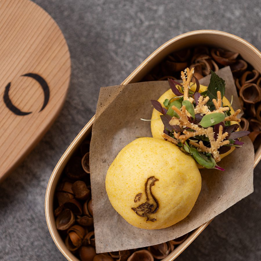 Dish at Obscura in Shanghai