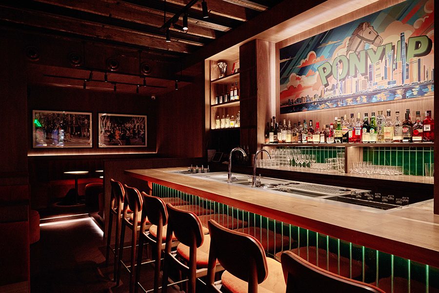 Pony Up bar, Shanghai
