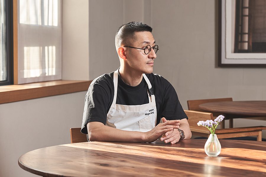 Chef Mingoo Kang of Mingles in Seoul