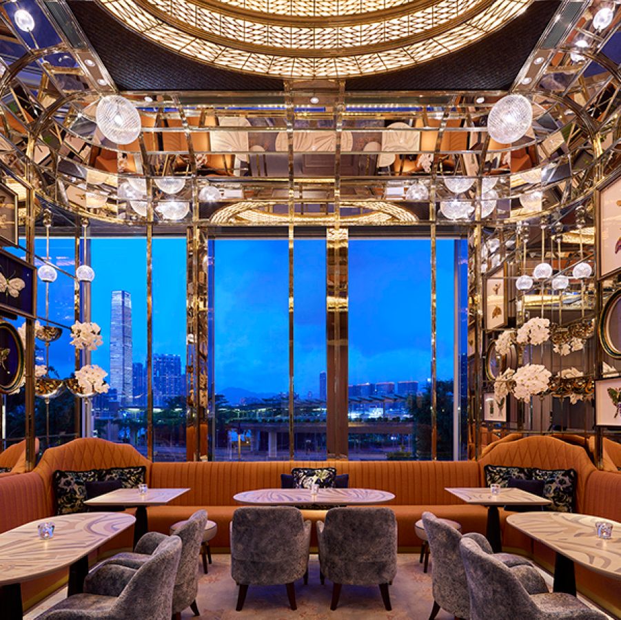 Interior of Argo at Four Seasons Hong Kong