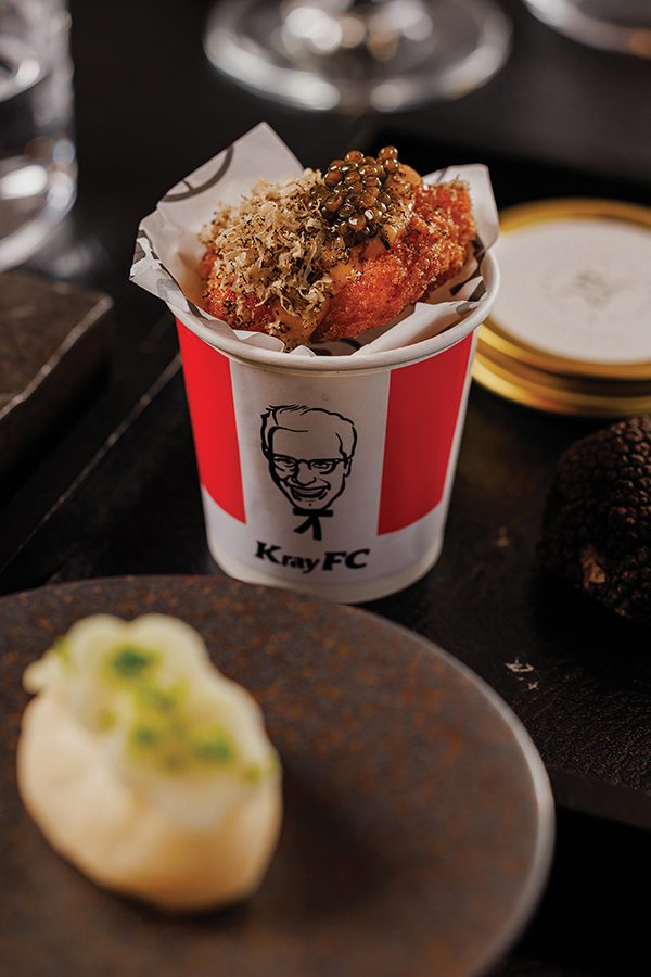 Kray FC fried chicken at 670 Grams, Birmingham