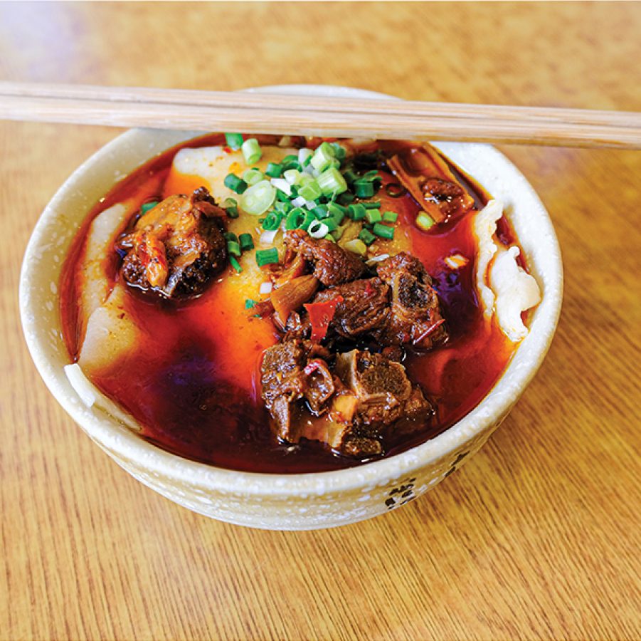 A bowl of pugaimian in Chengdu
