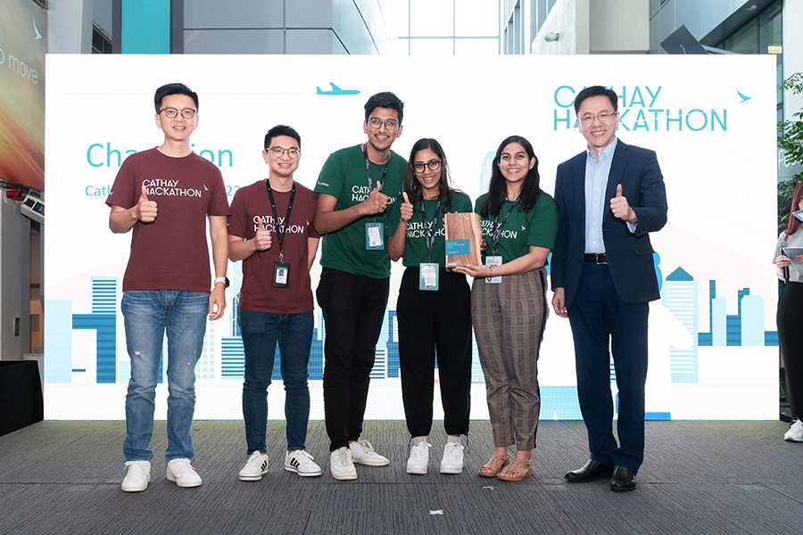 NAAR, the winning team from Cathay Hackathon 2023