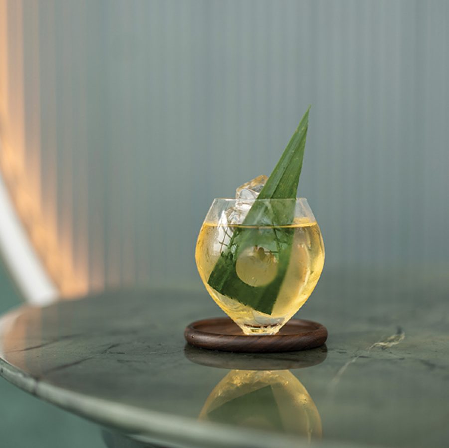 The Green cocktail at Intervals.
