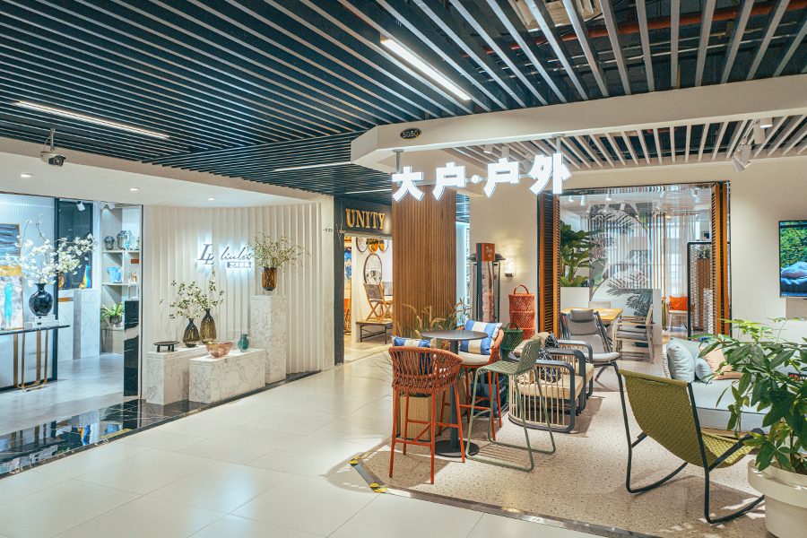  Interior of Art Design Centre featuring an array of furniture shops.