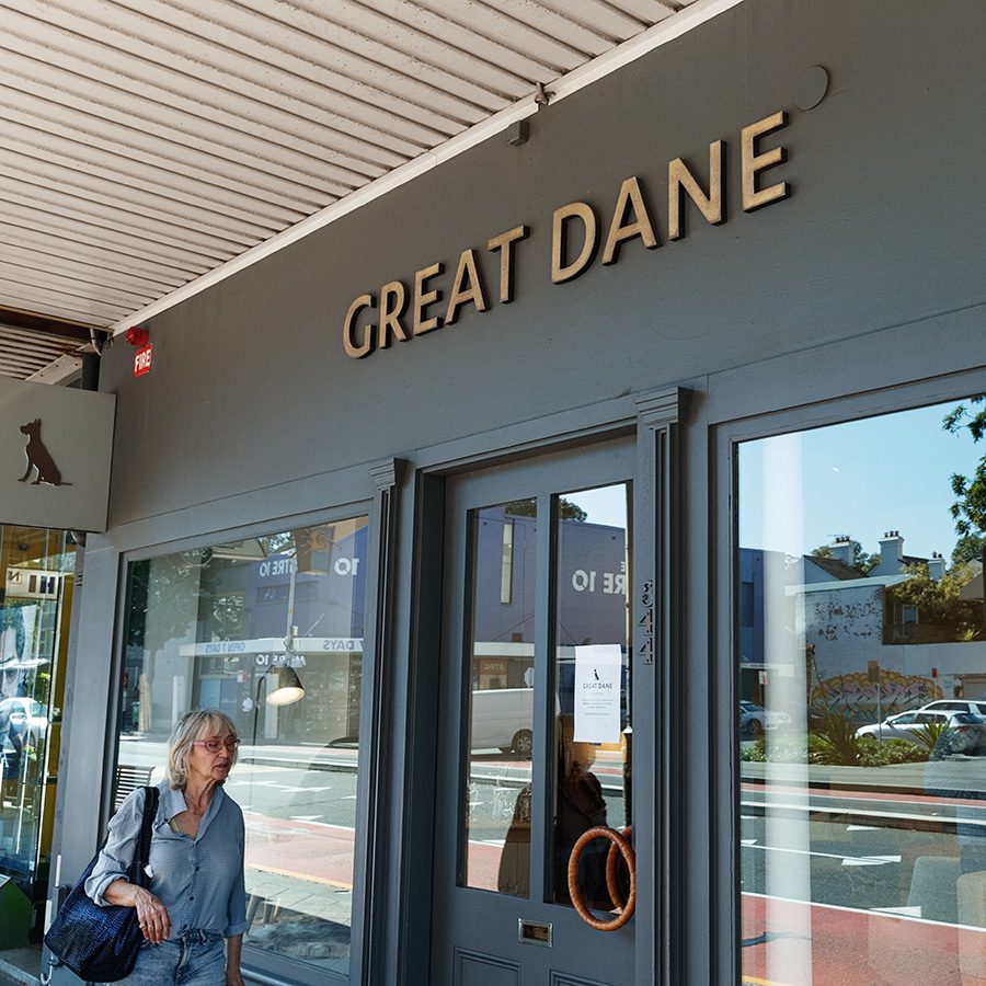 The storefront of Great Dane in Sydney