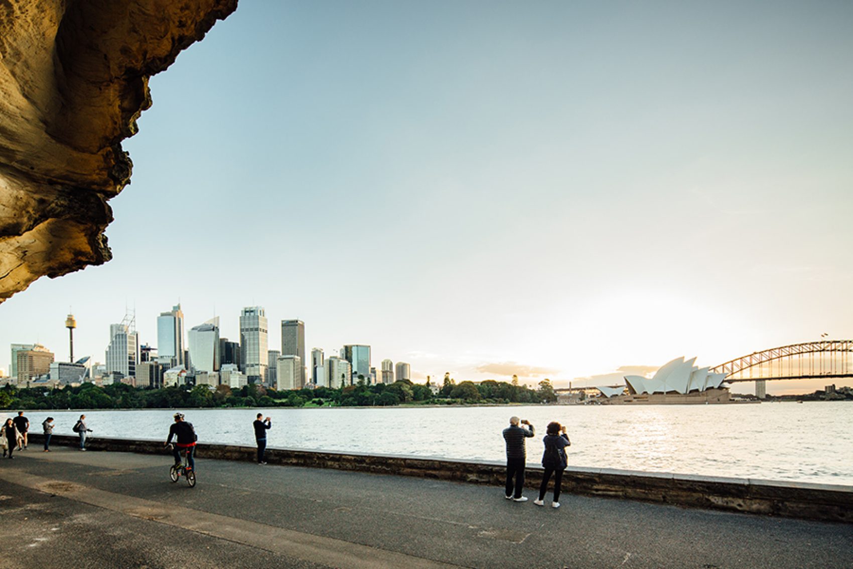 The Sydney harbourfront