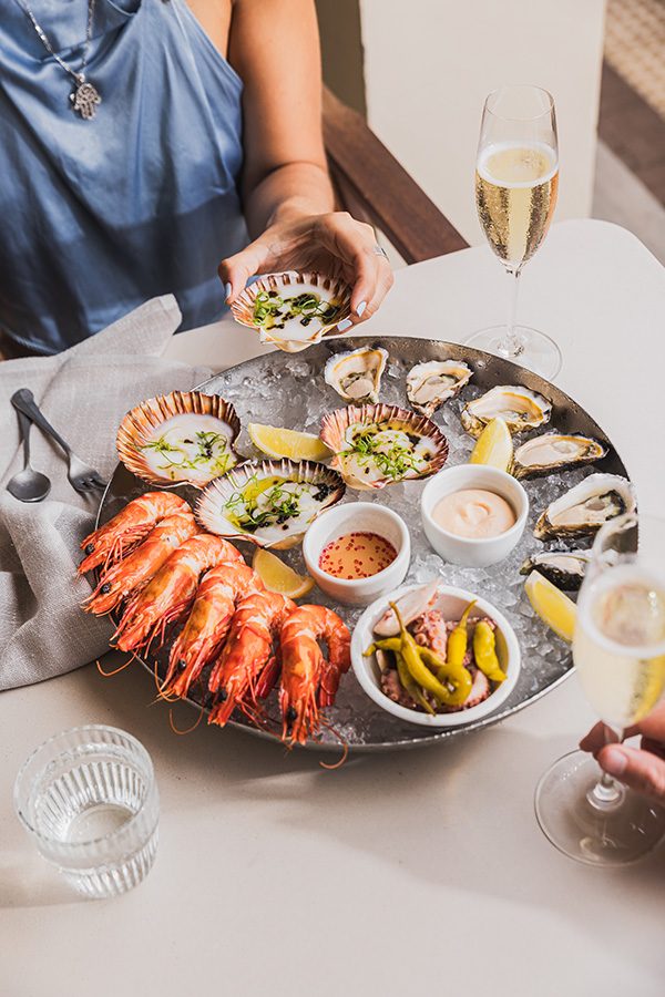 The chilled seafood platter at Promenade, Sydney