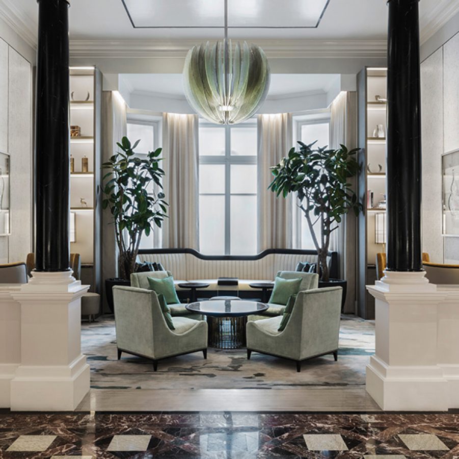 Interior of a room at Mandarin Oriental Hyde Park