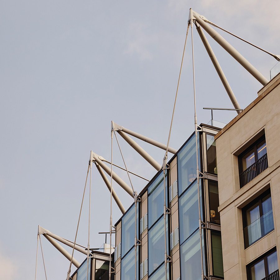 Exterior of  The Emory, London