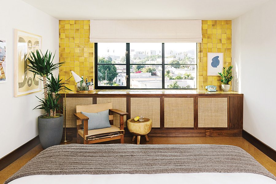 Interiors at the Silver Lake Pool & Inn