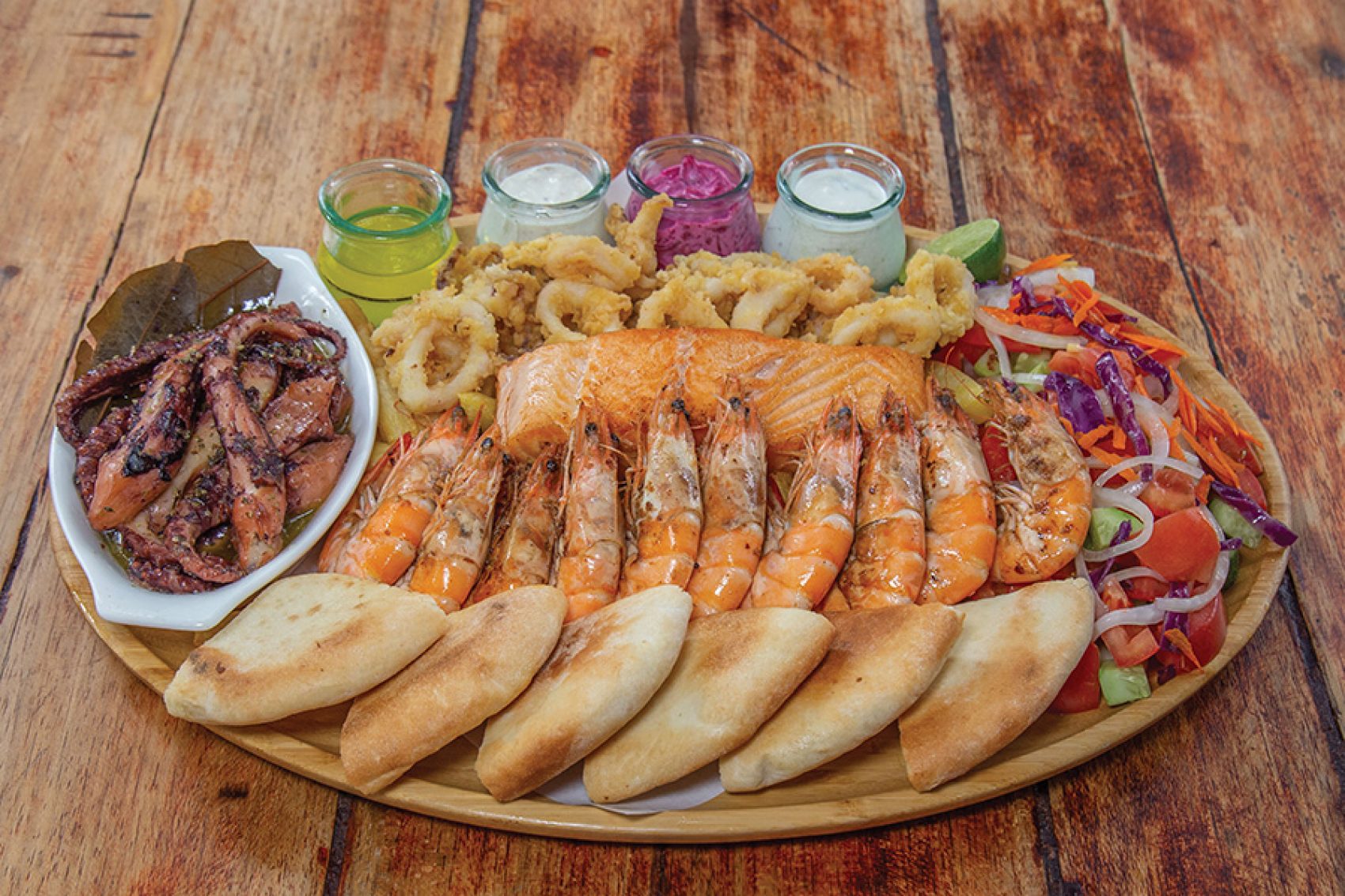 Platter at Elia in Phnom Penh
