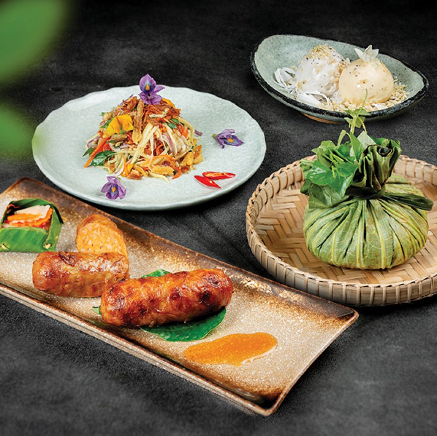 Dishes at Malis in Phnom Penh