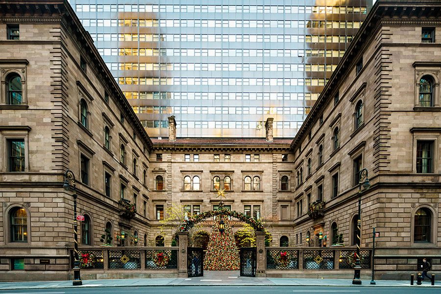 Exterior of Lotte New York Palace.