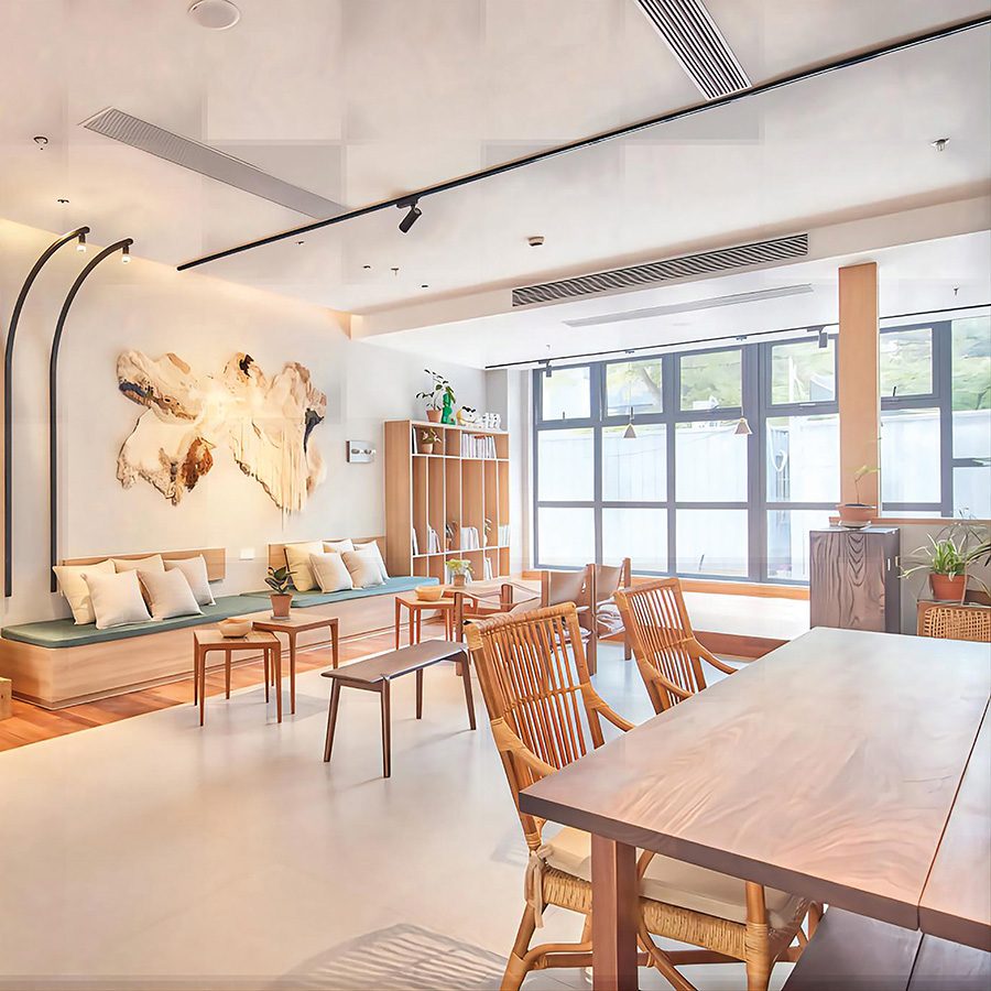 Lounge and dining area at Timeless Boutique House, Shanghai