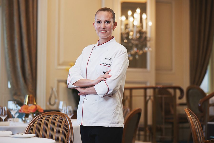 Anne-Sophie Nicolas, Chef de Cuisine at Gaddi’s, The Peninsula Hong Kong. 