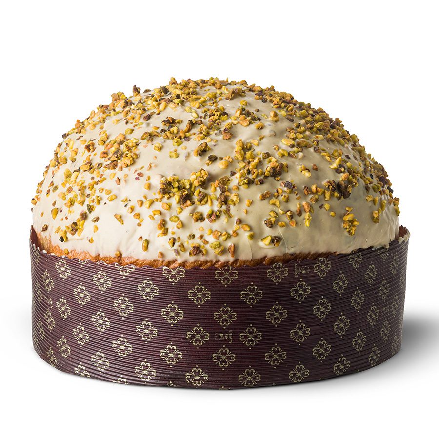 Mercato Gourmet’s gluten-free pistachio panettone, one of many variations of the cake available at the Italian supermarket brand.