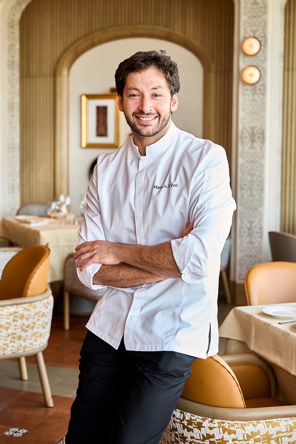 Shot of Sabatini Ristorante Italiano’s chef Marco Antonio.