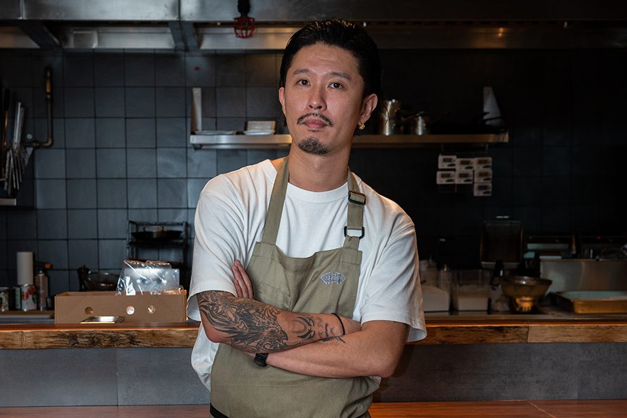 Chef Shun Sato of Censu Hong Kong