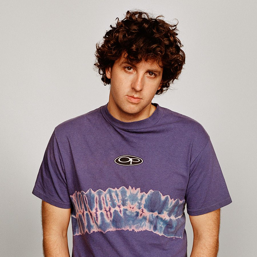Close up shot of Jamie XX.