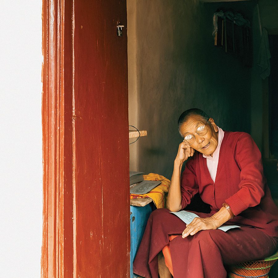 Monk in Nepal