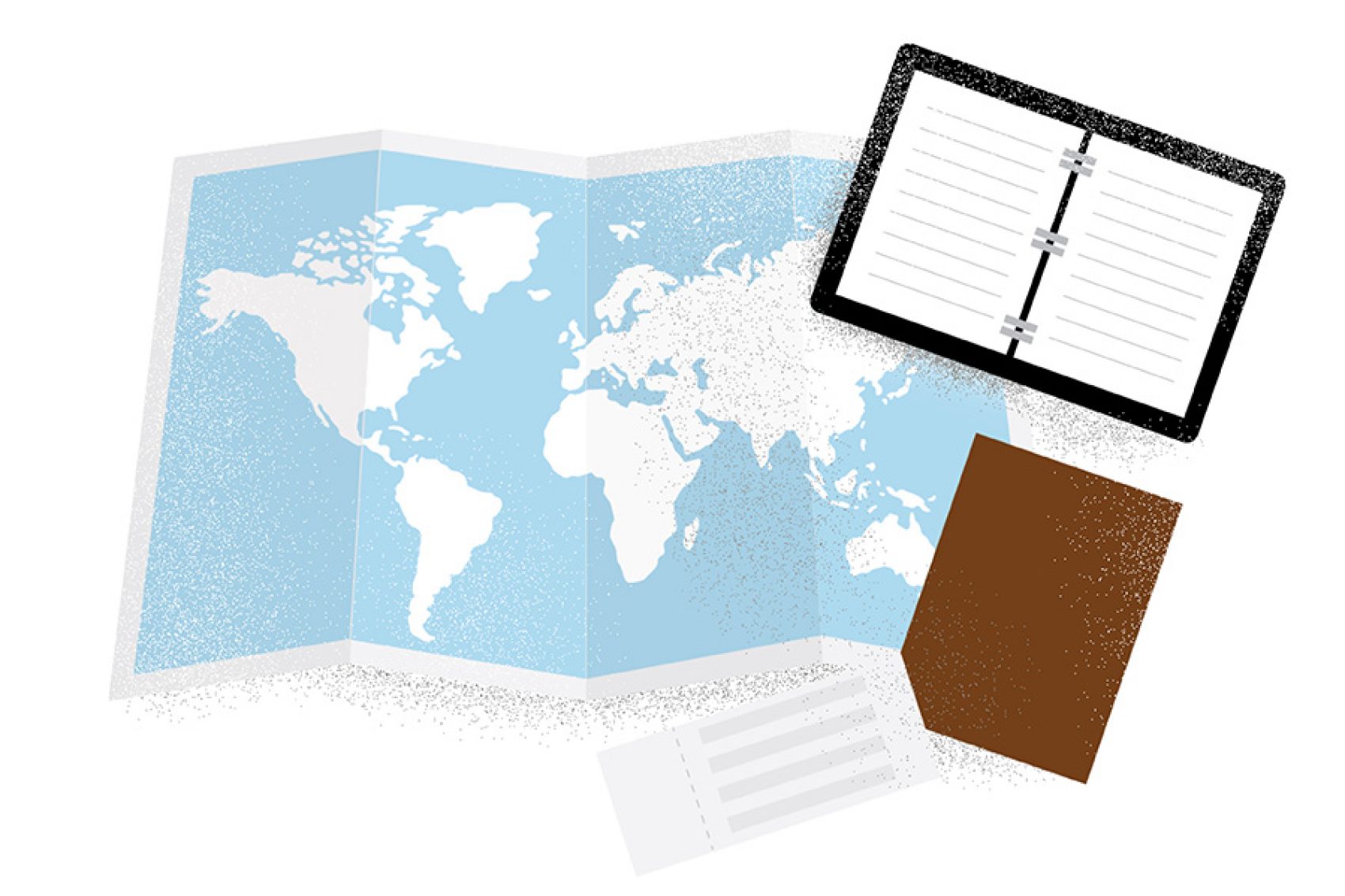 Travel map