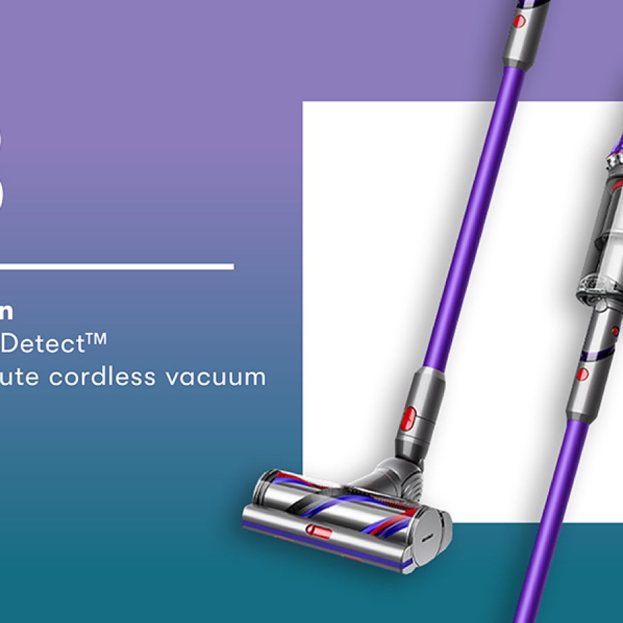 Product shot of Dyson’s Gen5Detect™ Absolute cordless vacuum.