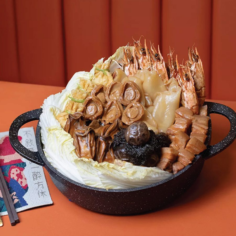 Bino N' Booze’s abalone & fish maw poon choi