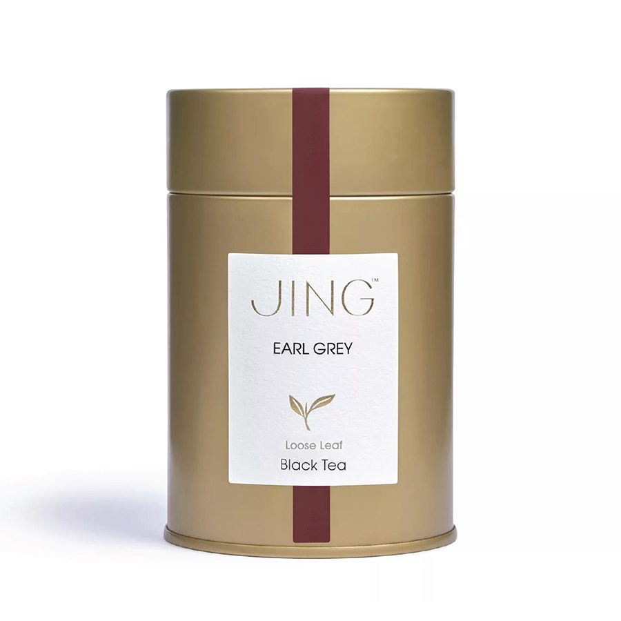 JING’s earl grey caddy
