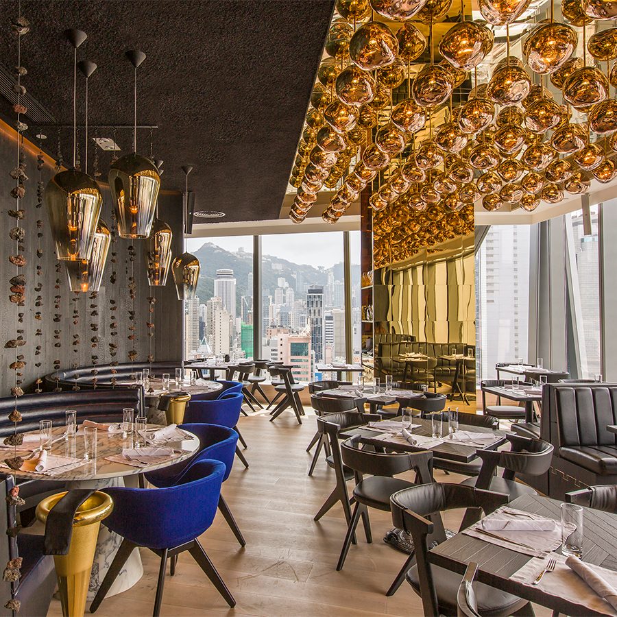 ALTO Bar & Grill’s indoor dining room.