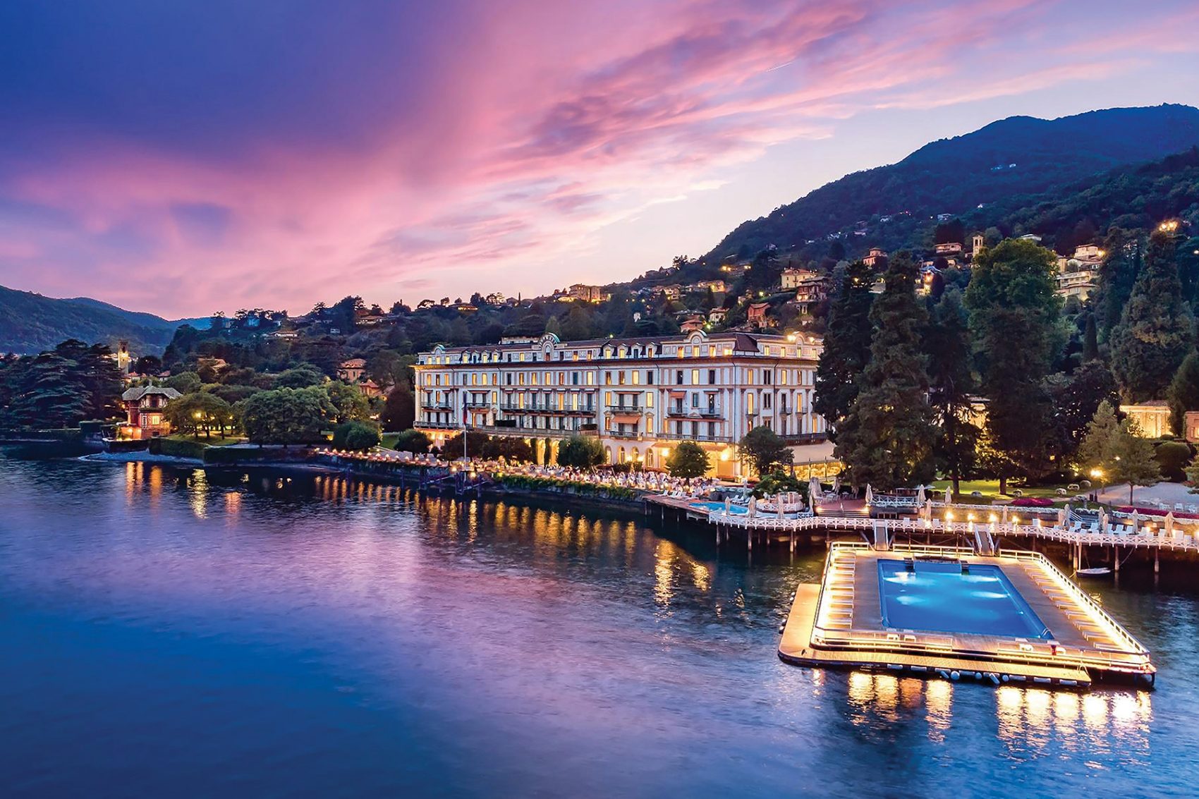 View of Villa d’Este Italy