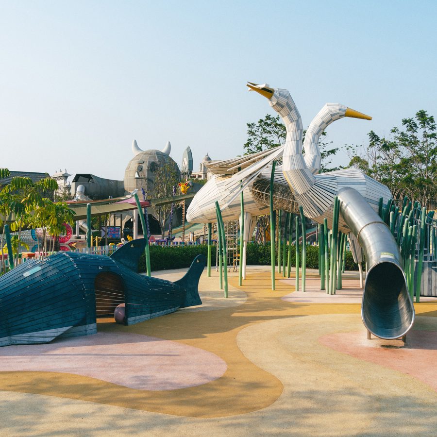 A children’s playground at Children’s Dream Paradise.