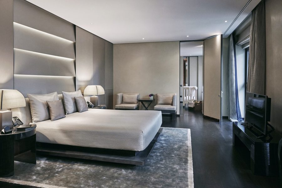 A Family Room at Armani Hotel Milano