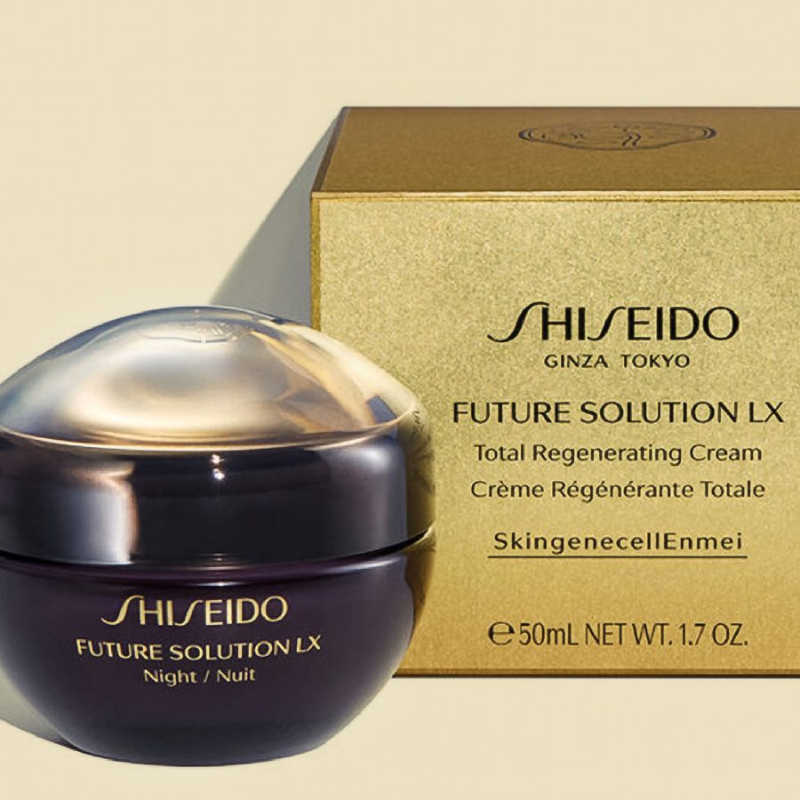  Shiseido skincare product is displayed against a blank background.