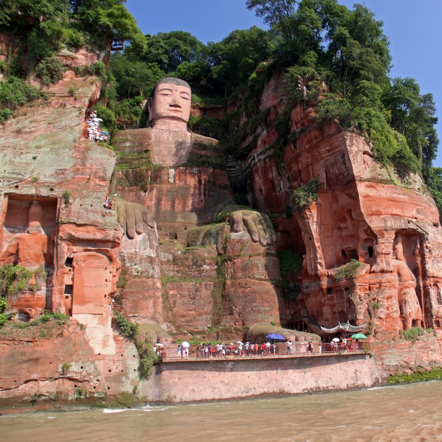 The 1,200-year-old Leshan Giant Buddha is one of Sichuan’s most significant heritage sites.